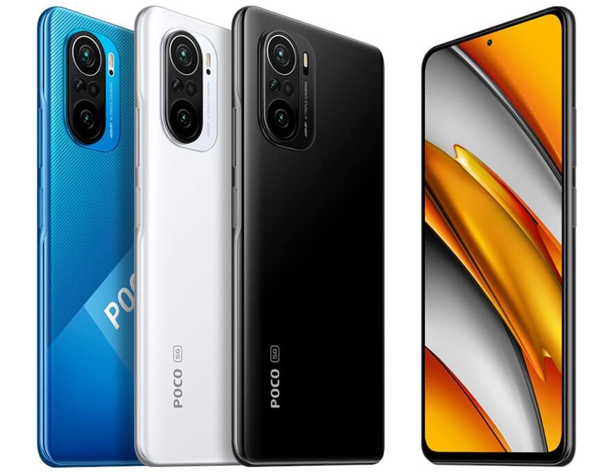 POCO F3 all colors