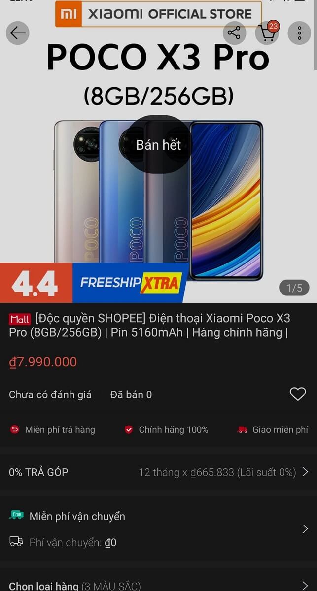 POCO X3 Pro leak price