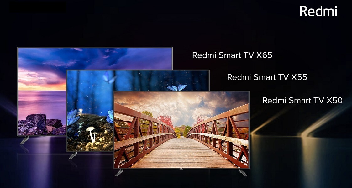 Redmi Smart TV X50 X55 X65 launch india