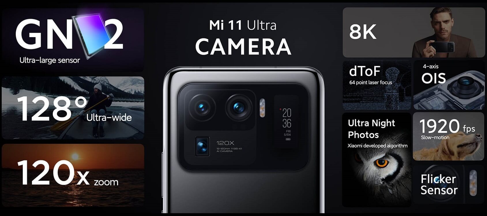 Xiaomi Mi 11 ultra camera sensor