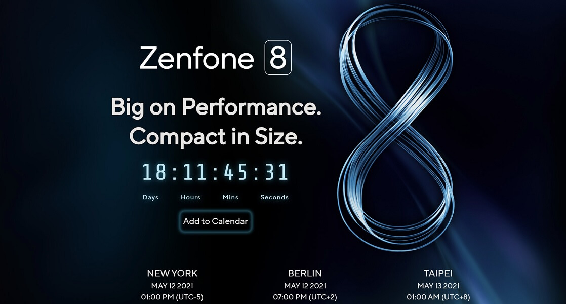 Asus Zenfone 8 series launch date
