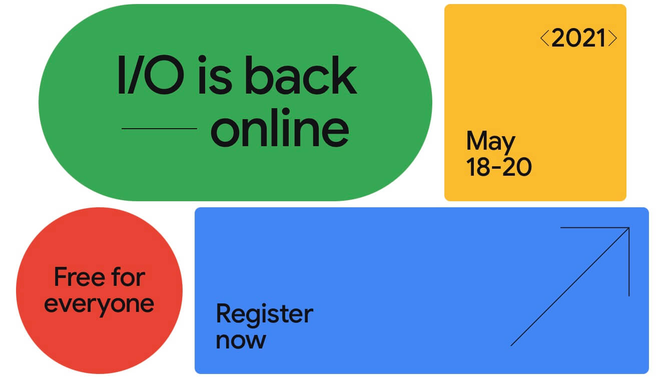 Google I O launch event register