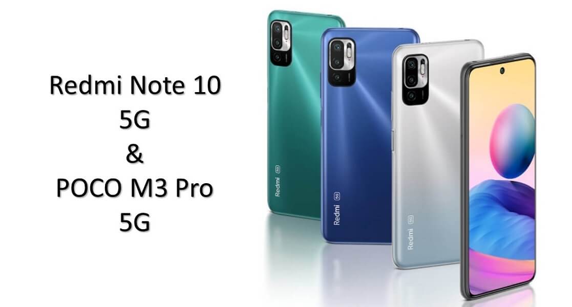 Redmi Note 10 5G and POCO M3 Pro 5G FCC