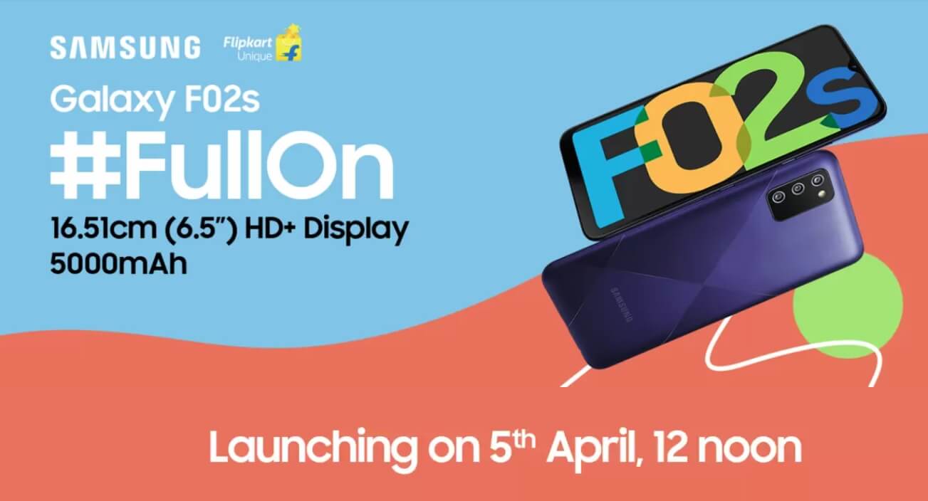 Samsung galaxy F02s launch date india