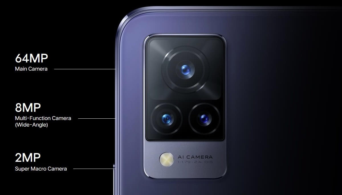 Vivo V21 5G camera