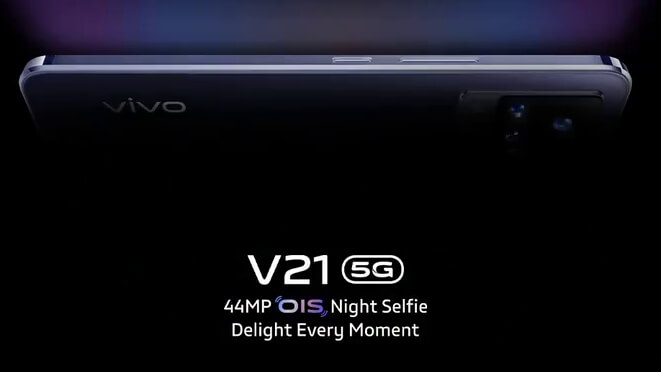 Vivo V21 5G teaser 1