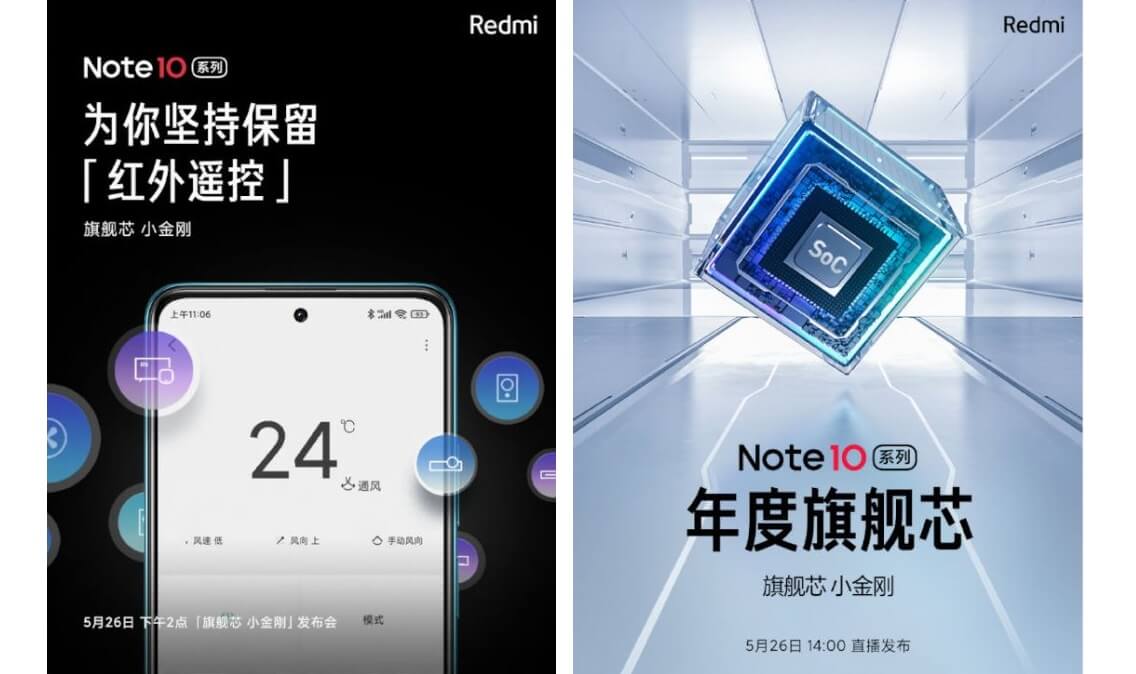 Redmi Note 10 Pro Plus processor IR sensor