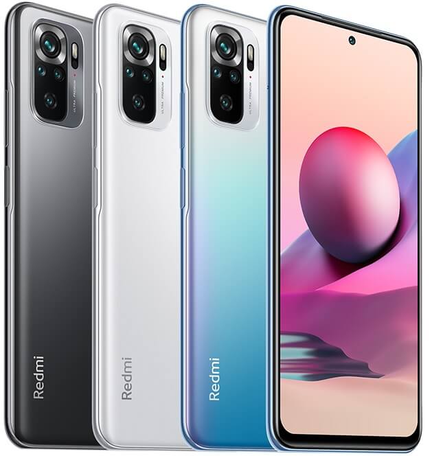 Redmi Note 10S colors