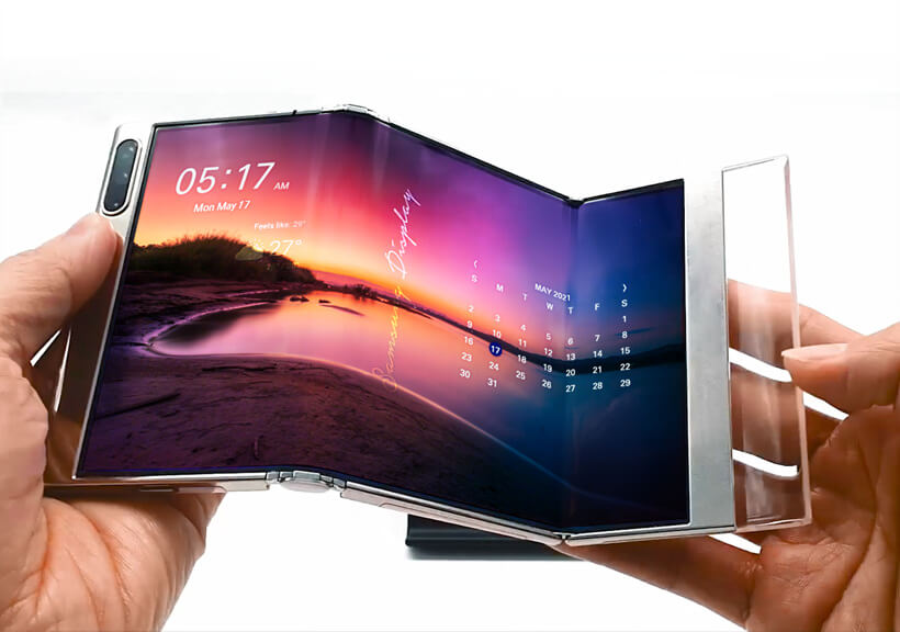 Samsung S fold OLED display