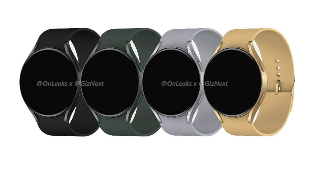 Galaxy Watch Active 4 leak images