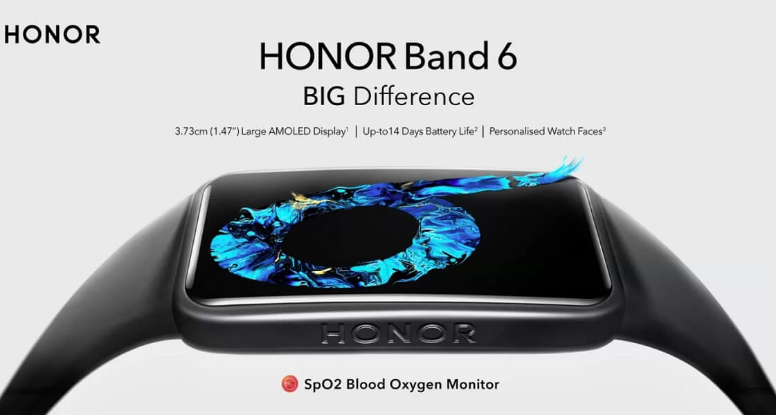 Honor Band 6 teaser Flipkart