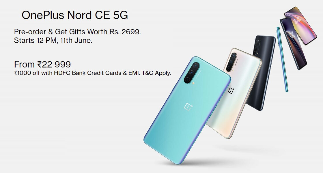 OnePlus Nord CE 5G launch india