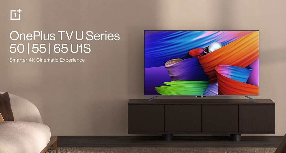 OnePlus TV U1S 50 55 60 inch launch India