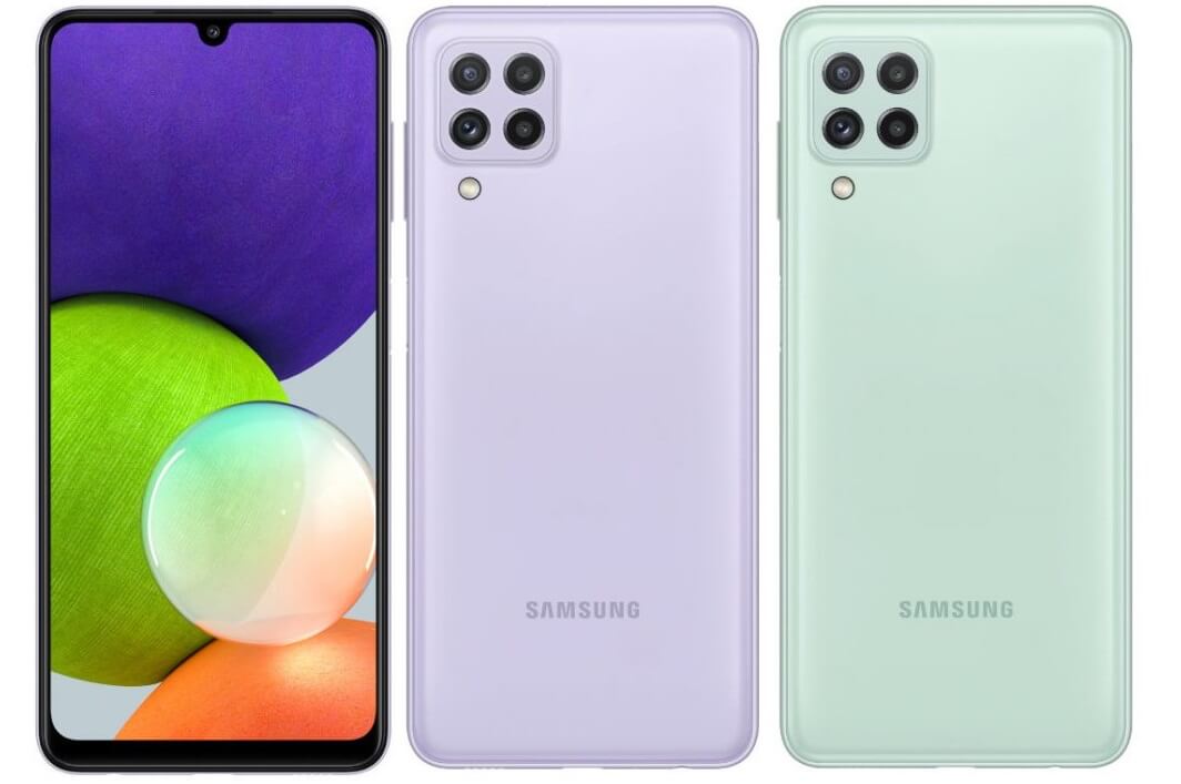 Samsung Galaxy A22 colors