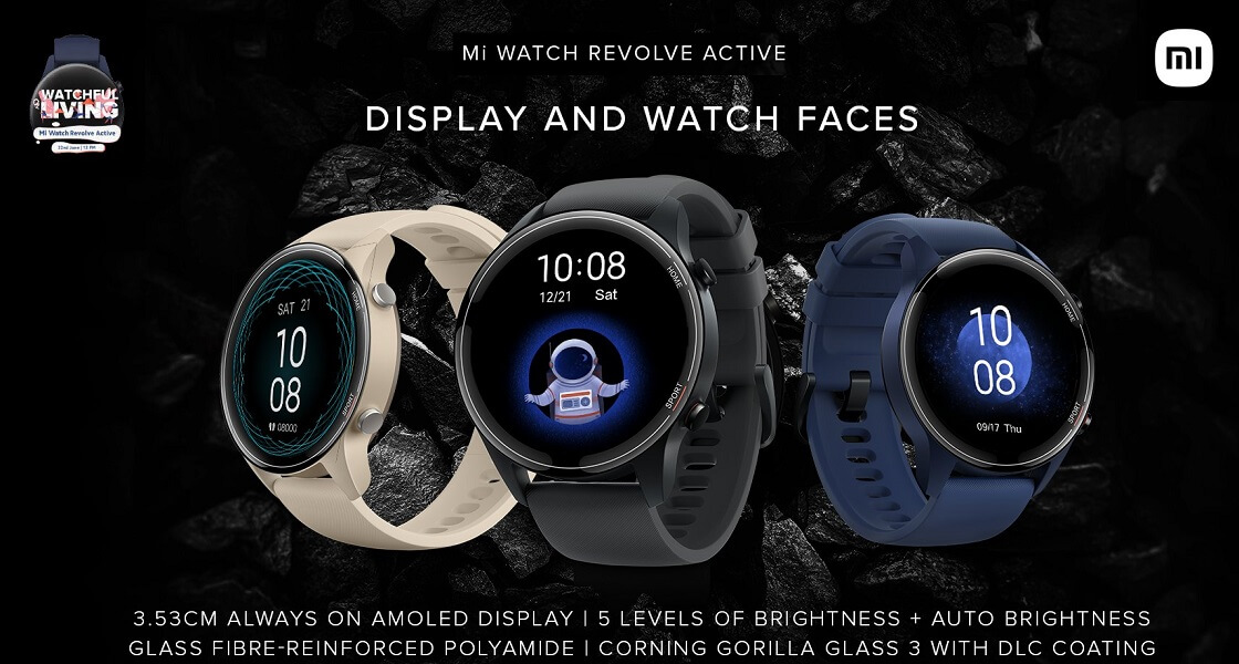 mi watch revole Active launch india