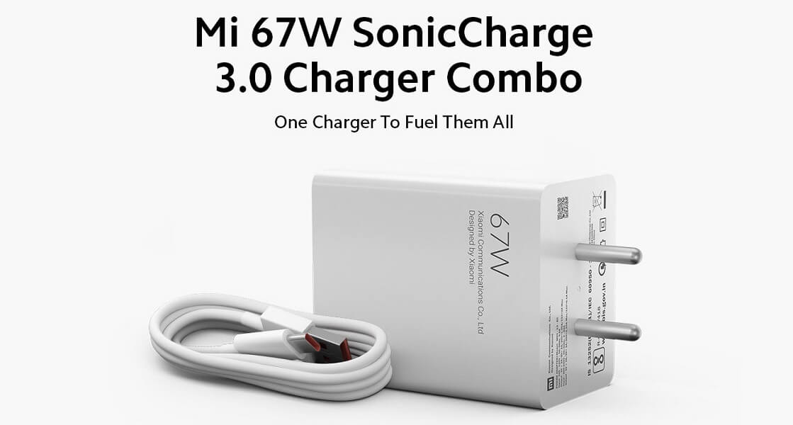 Mi 67W Soniccharge launch India