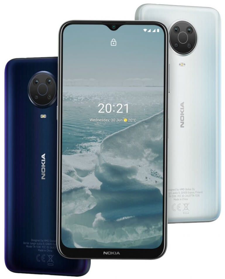 Nokia G20 colors