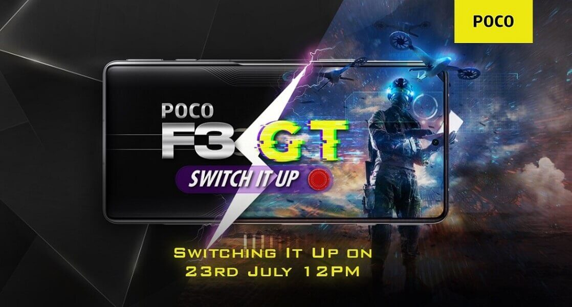 POCO F3 GT launch date india