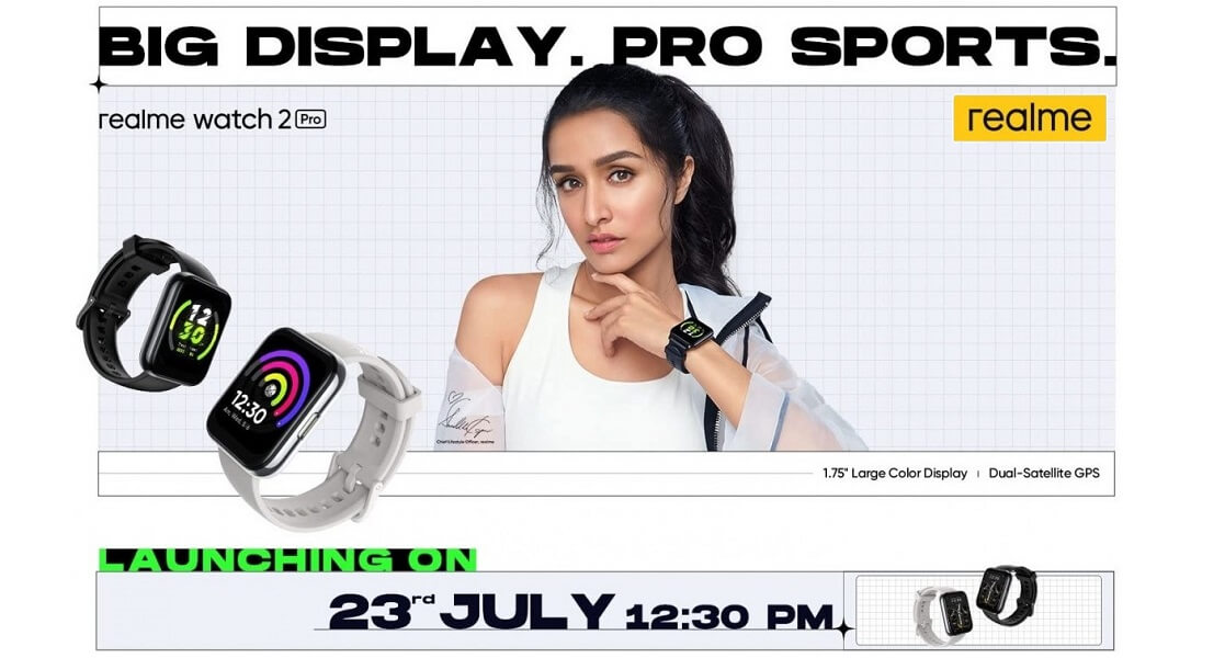 Realme Watch 2 Pro and Realme Buds Wireless 2 launch date India