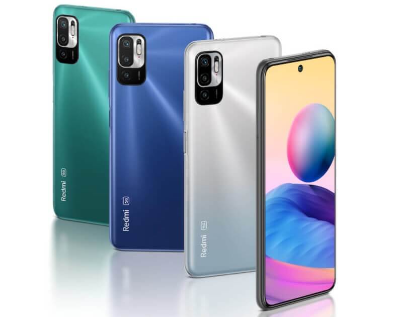 Redmi Note 10T 5G colors