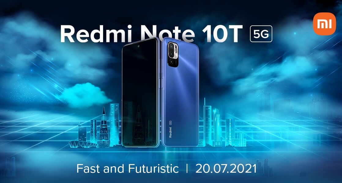 Redmi Note 10T 5G launch date India