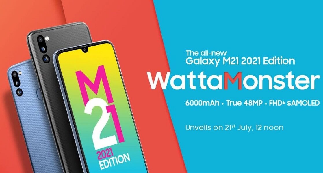 Samsung Galaxy M21 2021 Edition launch date India