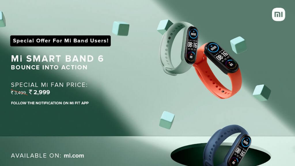 Mi Smart Band 6 exchange offer