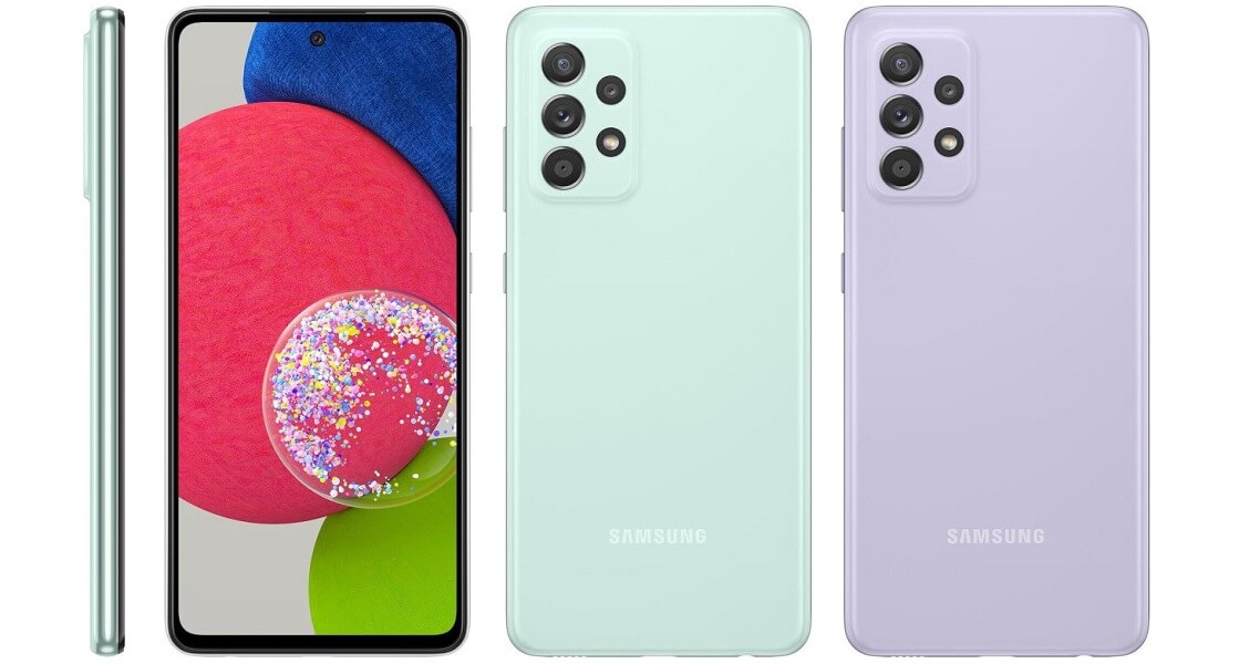 Samsung Galaxy A52s 5G press image leak