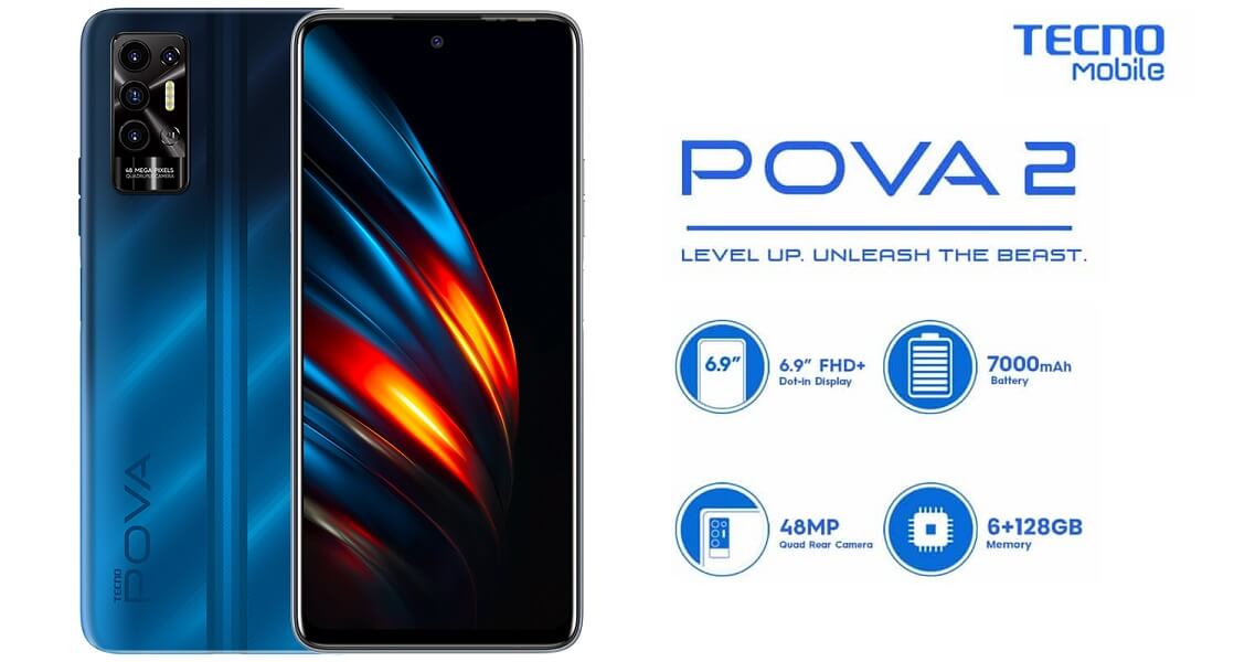 Tecno pova 5 blue