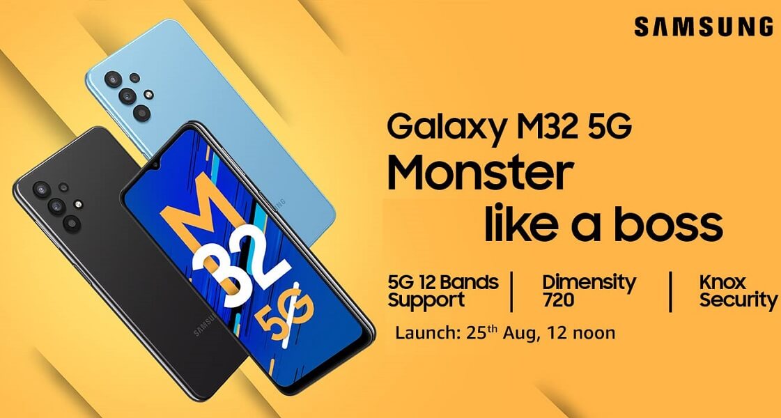 samsung galaxy M32 5G launch date