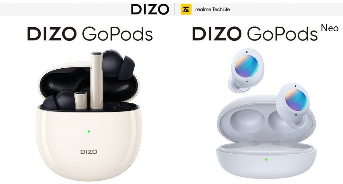 Dizo GoPods and GoPods Neo launch India