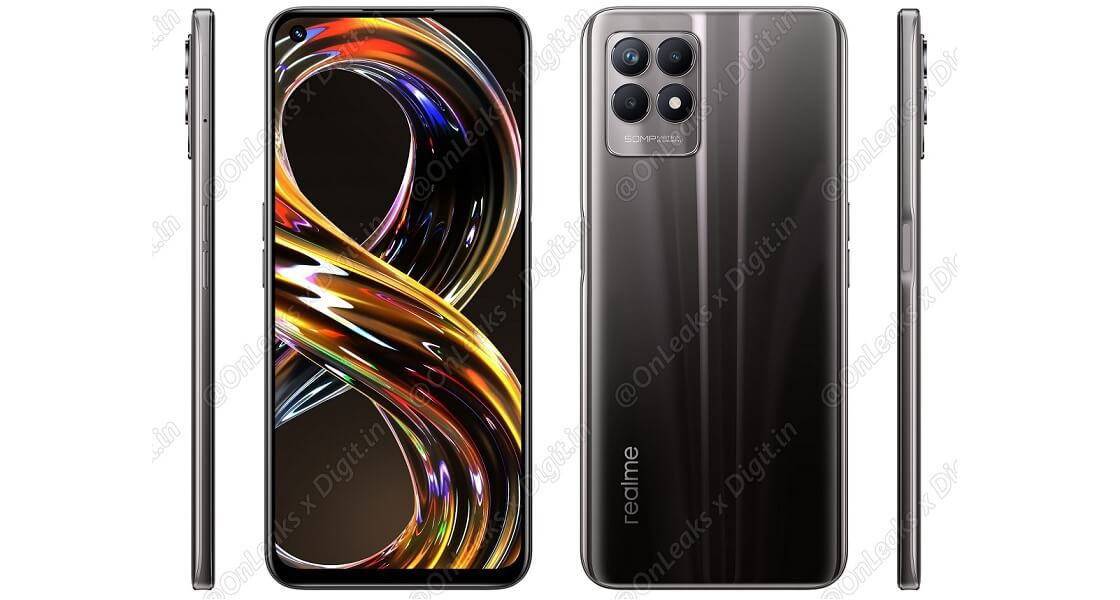 Realme 8i Press image leak specs