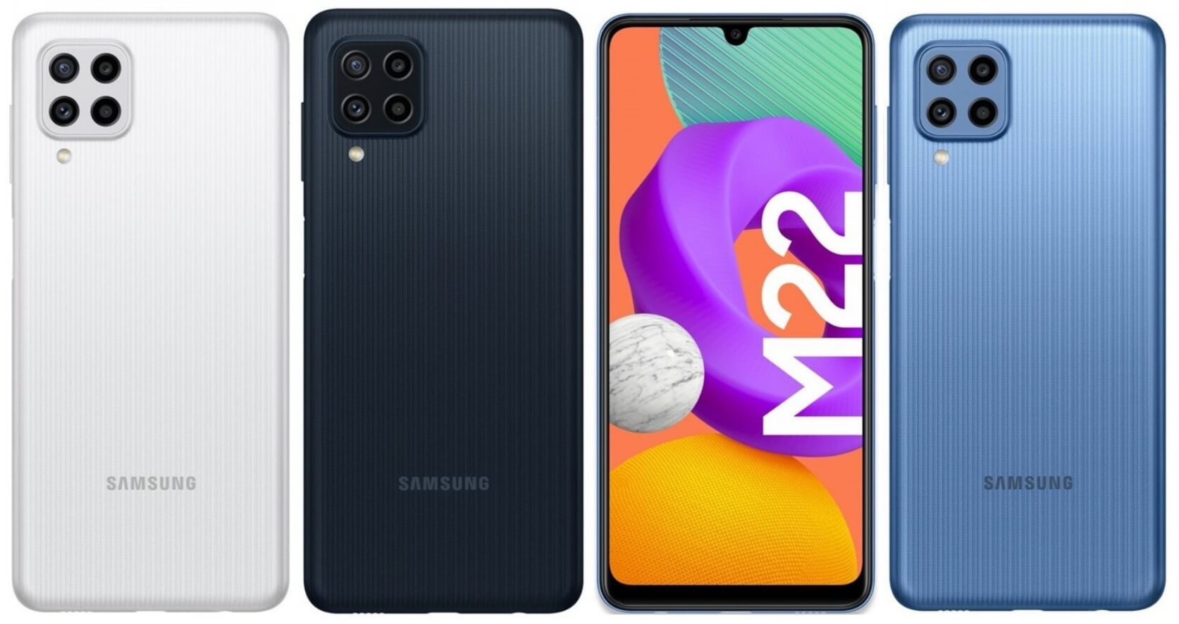 Samsung Galaxy M22 colors