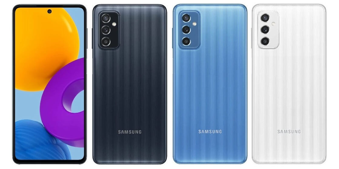 Samsung Galaxy M52 5G colors