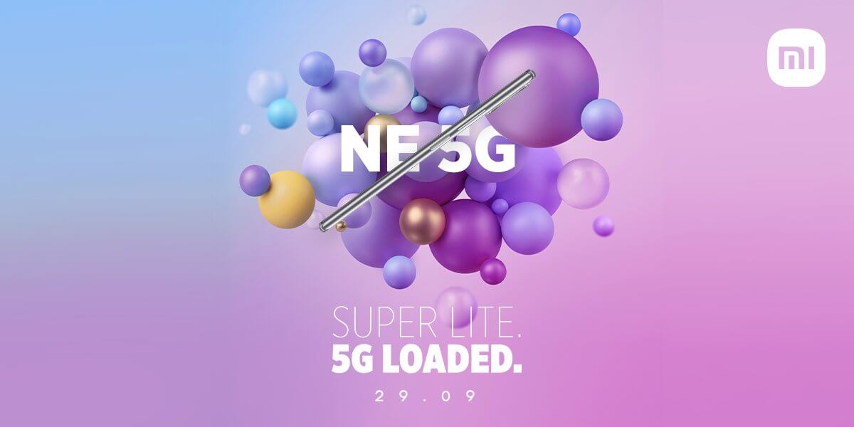 Xiaomi 11 Lite NE 5G Teaser India