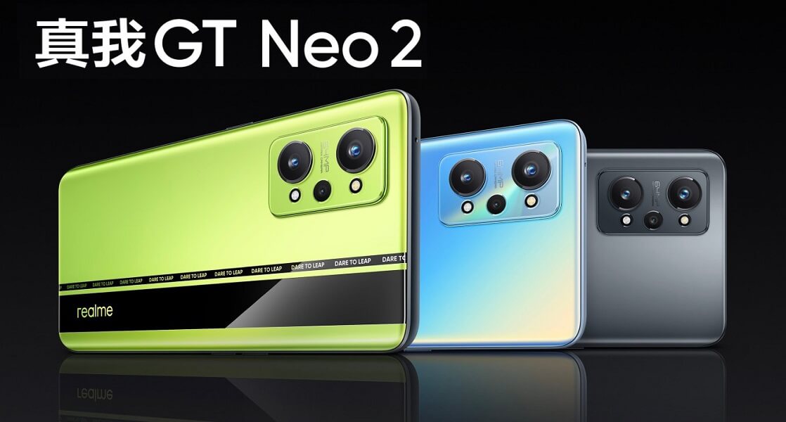 Official Original New Realme GT Neo 2 Neo2 5G Smartphone 6.62inch AMOLED  Snapdragon870 Octa Core