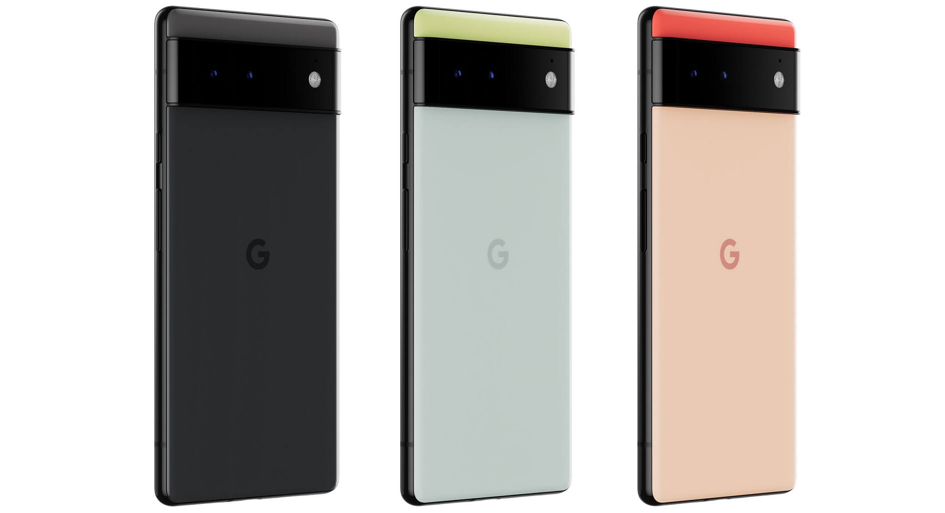 Google Pixel 6 colors