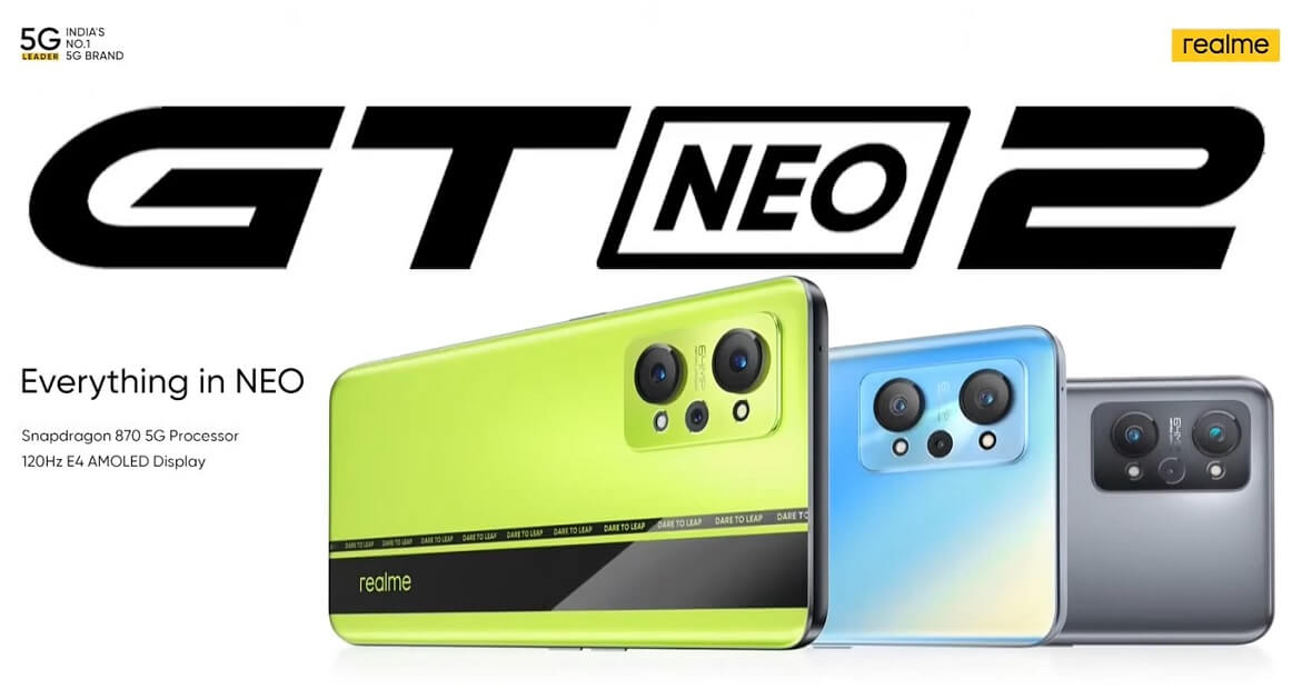Realme GT Neo2 launch India