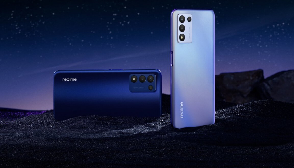 Realme Q3s back image