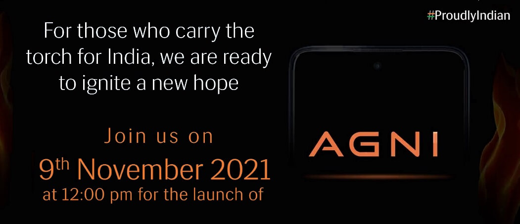 Lava AGNI 5G launch invite