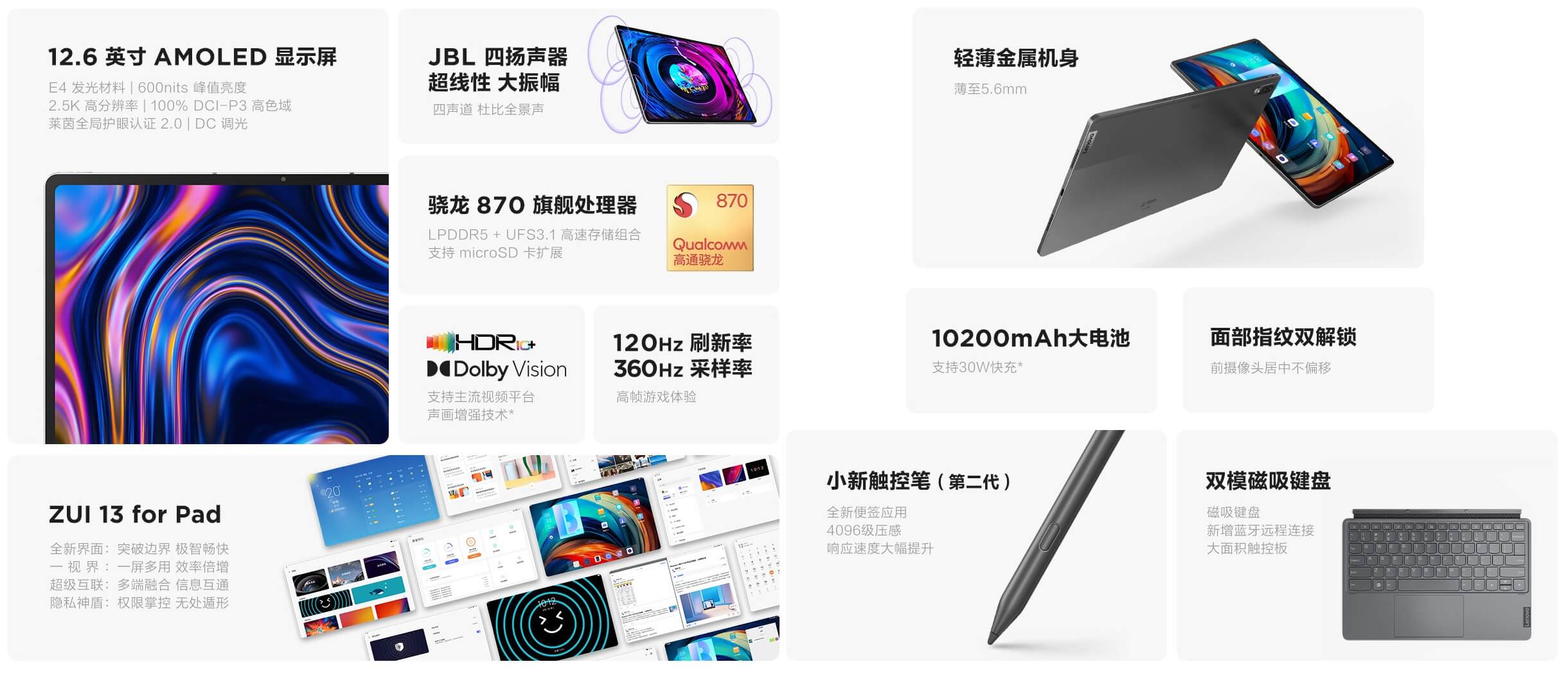 Lenovo Xiaoxin Pad Pro features