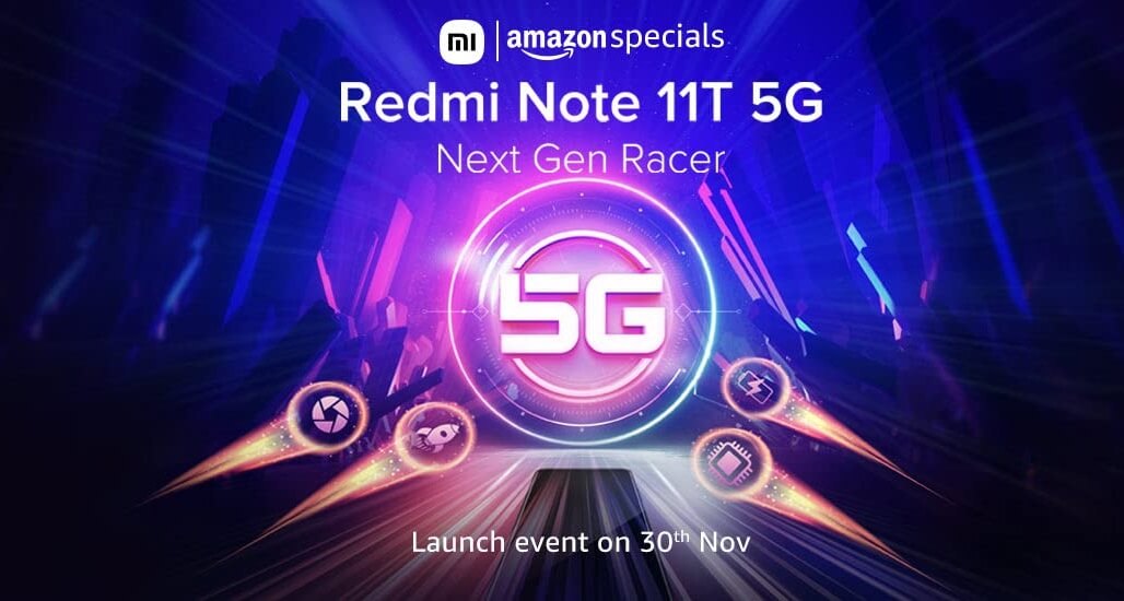 Redmi NOte 11T 5G launch date India