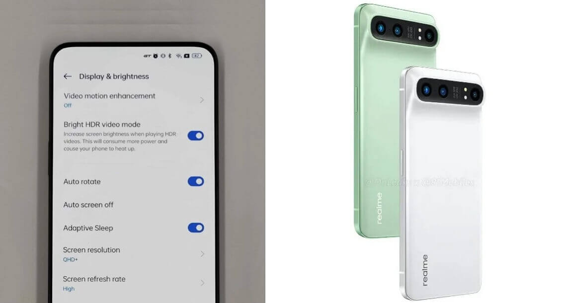 Realme GT 2 Pro launch date Global under display camera leak