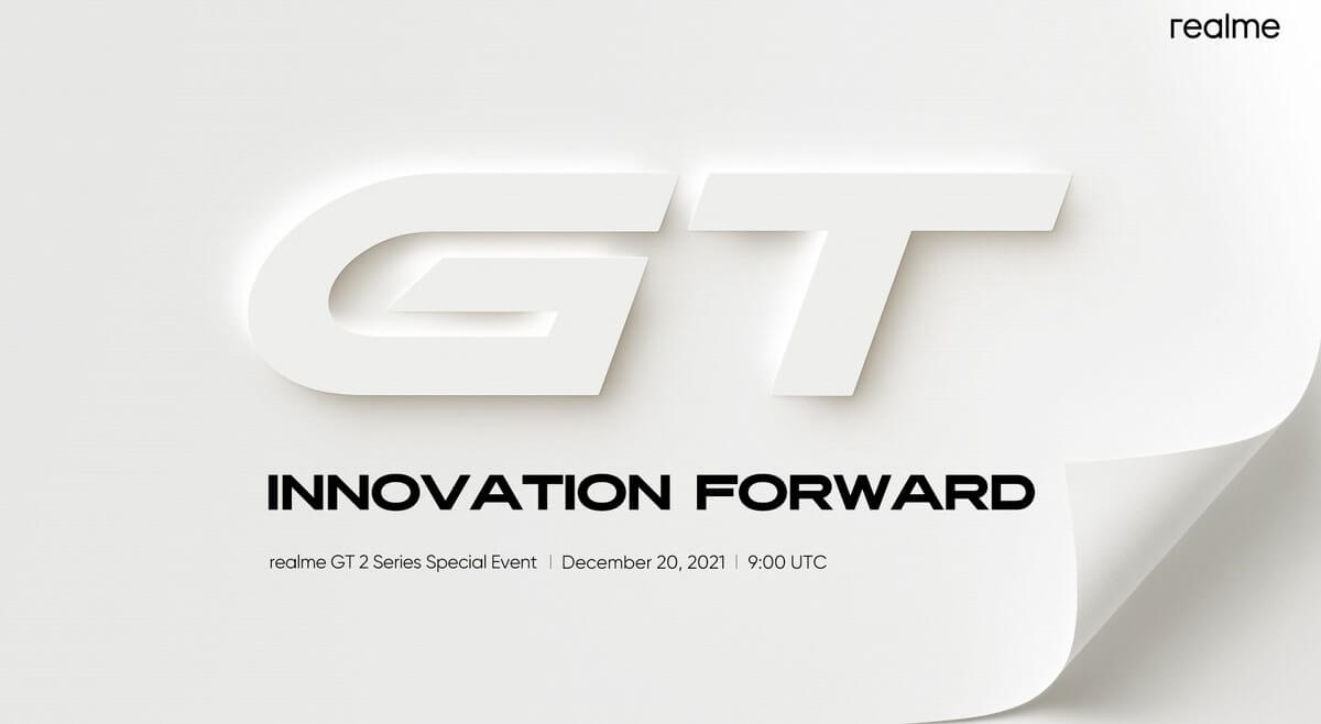 Realme GT 2 series launch invite Globally