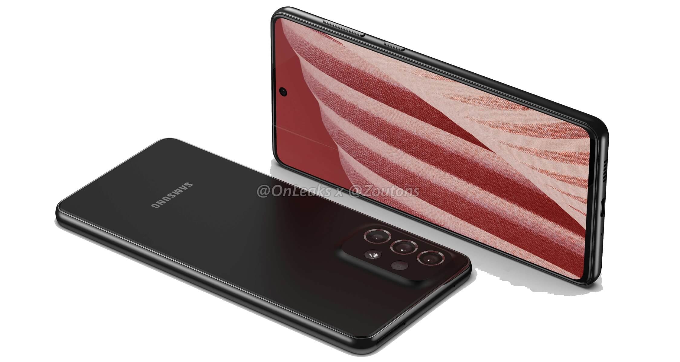 Samsung Galaxy A73 image leak