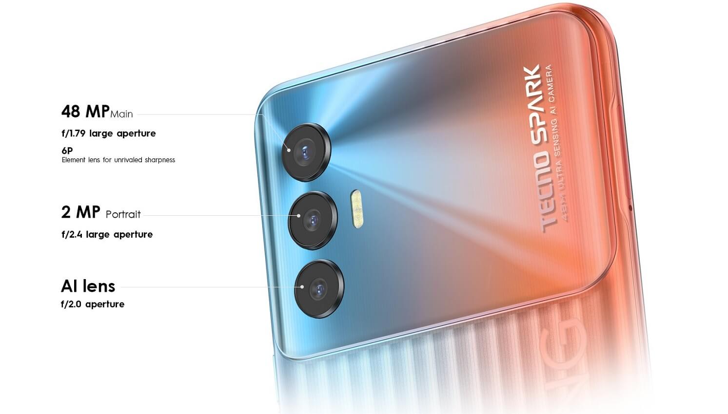 TECNO Spark 8 pro camera