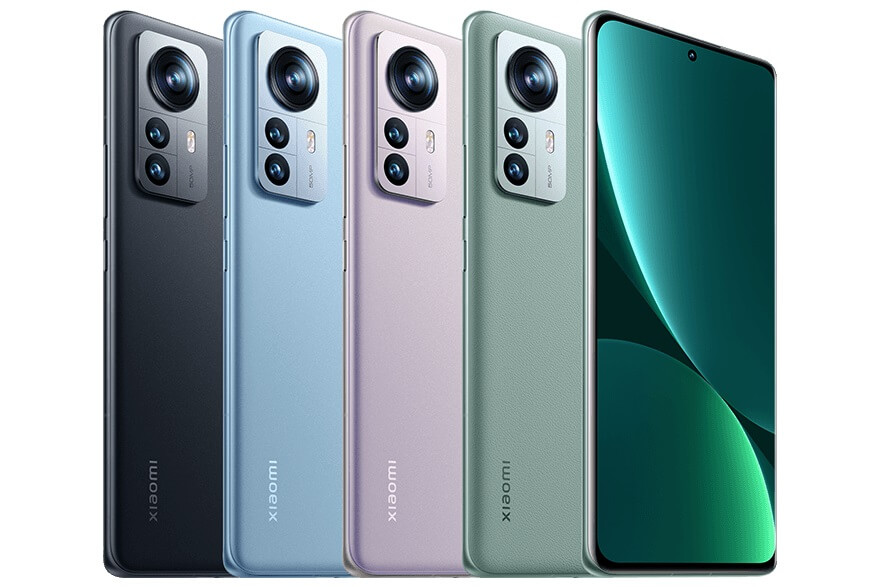 Xiaomi 12 Pro 5G colors