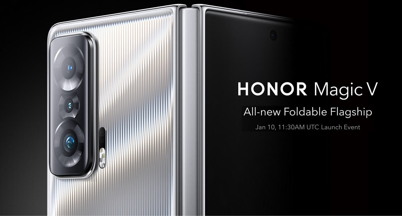 Honor magic v foldabel phone launch date global
