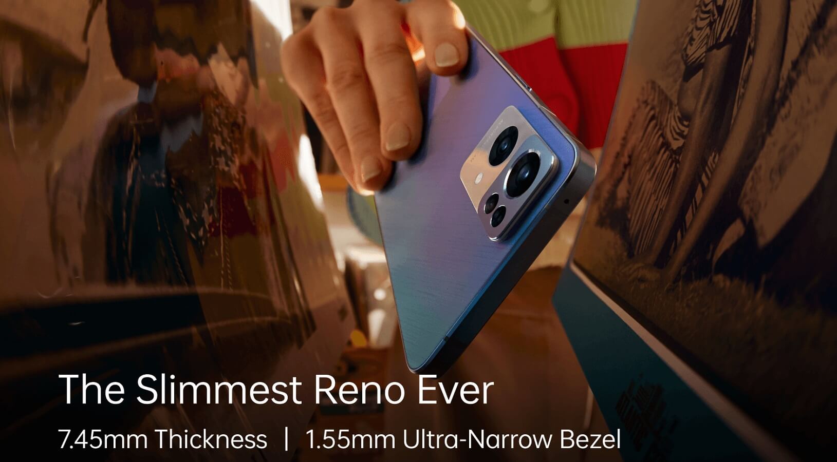 OPPO Reno 7 Pro Slimmest Reno Ever