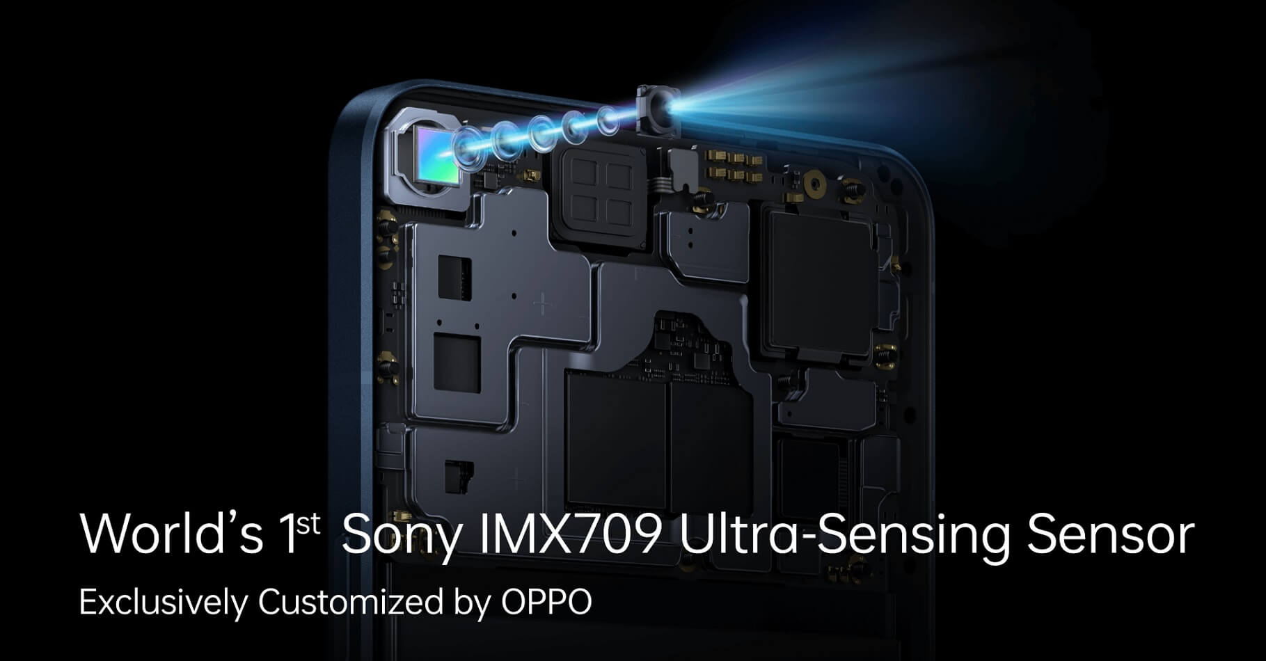 OPPO Reno7 series Sony IMS709 selfie camera